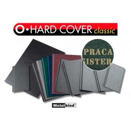 Okładki twarde Opus O.Hard Cover Classic, z napisami: Praca Magisterska, Praca Licencjacka, Praca Dyplomowa, Praca Inżynierska