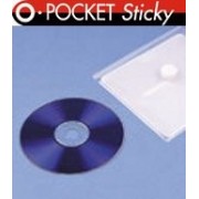 OPUS POCKET STICKY CD samoprzylepne kieszonki na płyty CD/DVD z rzepem