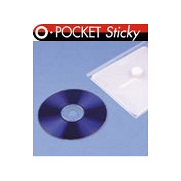 OPUS POCKET STICKY CD samoprzylepne kieszonki na płyty CD/DVD z rzepem