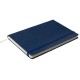 Notes Notatnik biurowy twardy w kratkę zamykany na gumkę - O.NOTE Cairo - 207 x 145 mm (A5) - niebieski