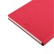 Notes Notatnik biurowy twardy w kratkę z miejscem na długopis - O.NOTE Copenhagen - 207 x 145 mm (A5) - czerwony