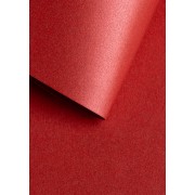 O.Papiernia Perła 250g/m2 A4 czerwony 20sztuk
